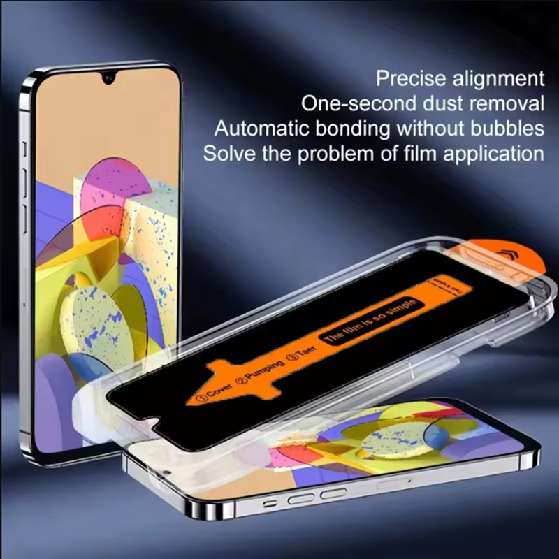 Glass Protector Auto - Bezpyłowa folia ochronna na ekran telefonu
