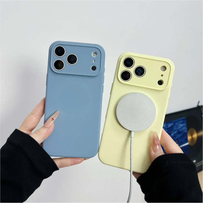 Płynny silikonowy magnetyczny  – Apple Iphone 15 Pro Max recenzja i cena