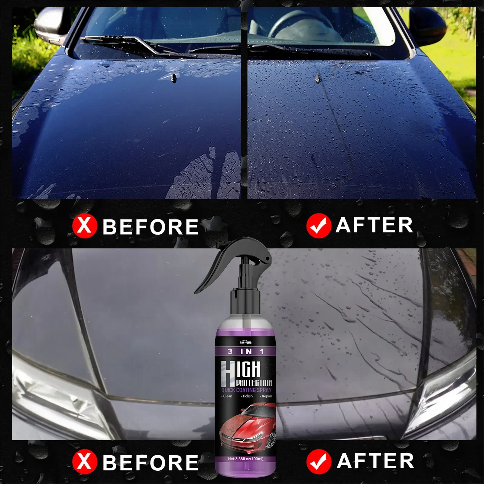 Spray ceramiczny 3 w 1 do samo – Nano Liquid Coating recenzja i cena