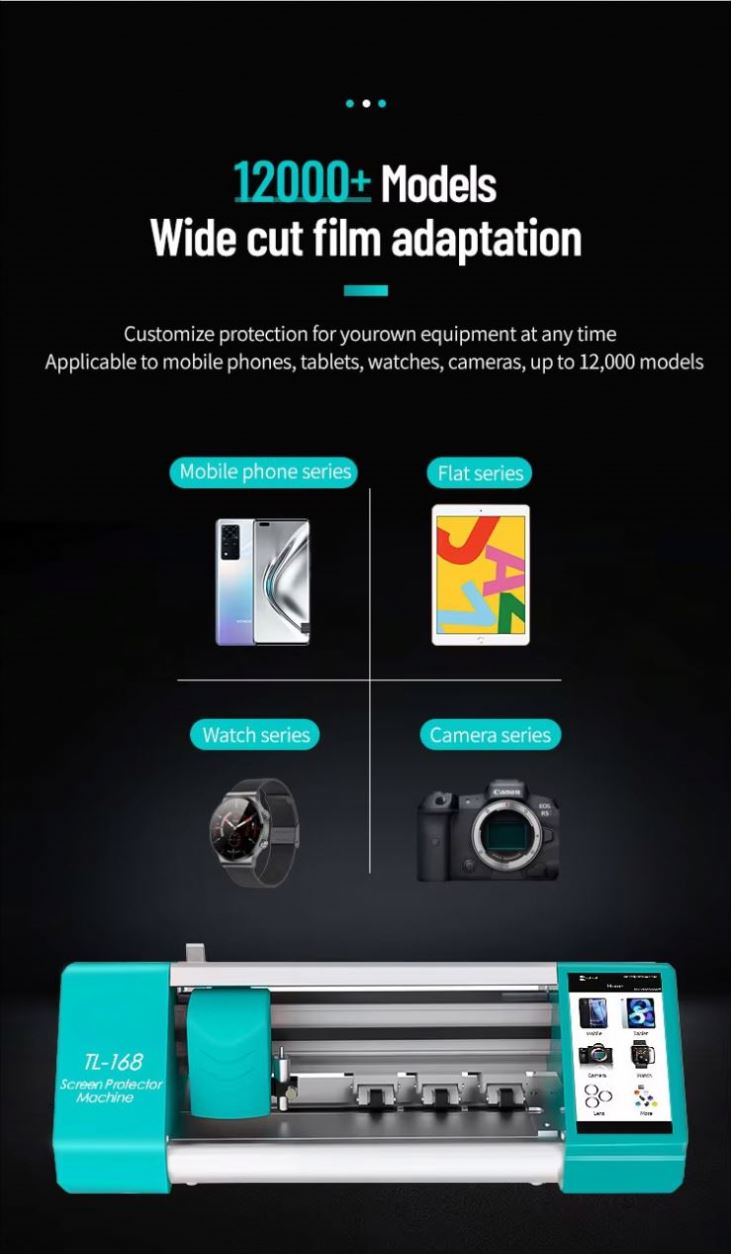 Maszyna do cięcia folii ochron – Hydrogel Screen Protector recenzja i cena